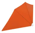 Produktbild: vidaXL Sonnensegel, Faltbarer Balkonfächer Terracotta-Rot 160×240 cm