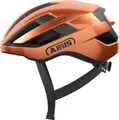 Produktbild: ABUS Rennradhelm WingBack – einfacher Roadhelm für sportliches Fahren im Alltag und in der Freizeit – für Erwachsene und Jugendliche – Orange, Größe L (57-61 cm)