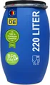 Produktbild: Weithalsfass 220 l blau D600xH980 mm Öffnung D470 mm