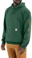 Produktbild: Carhartt Herren Sleeve Logo Hooded Sweatshirt Kapuzenpullover, Grün, S