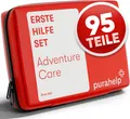 Produktbild: Purahelp Erste-Hilfe-Set Outdoor - Kompakt & Leicht - für Wandern, Outdoor, Camping, Fahrrad, (95 St), Reiseapotheke Erste Hilfe Set Outdoor