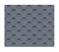 Produktbild: TIMBELA Bitumenschindeln Hexagonal Rock H-Grey, Grau Bitumen-Dacheindeckung