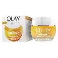 Produktbild: Olay Vitamin C Gesichtspflege Tagescreme LSF 30, Niacinamid Aufhellende Hautpflege: Anti-dunkle Flecken, gleichmäßig, hydratisiert, nicht fettend, nicht klebend, mit Sonnenschutz für einen gesunden