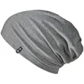 Produktbild: Enter the Complex Jerseymütze - Leichte Slouch Beanie - Unisex, Übergangsmütze, 95% gekämmte Baumwolle, 5% Elasthan grau L/XL