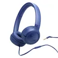 Produktbild: JBL TUNE 530 - kabelgebundener On-Ear-Kopfhörer Mikrofon blau