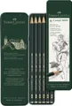 Produktbild: Faber-Castell Bleistift Bleistift 9000 VE=10x6 Stück Blechetui