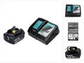 Produktbild: Makita Power Source Kit 18 V (191A24-4) mit 1x BL 1830 B Akku 3,0 Ah Akkupacks