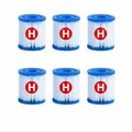 Produktbild: INTEX Kartusche Filterpumpe Filterkartusche Filter Easy-Set-Pool Typ H 6er Set