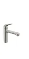 Produktbild: Hansgrohe Focus M42 Armatur Wasserhahn Einhebel-Küchenmischer 120, 1jet Edelstahl Finish - inkl.