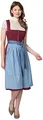 Produktbild: Stockerpoint Damen Julina Midi Dirndl, bordeaux, 36
