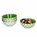 Produktbild: 4er Set Lime Rio Ø 12 cm Streifen Schälchen Snack-Schüssel Dessert Ritzenhoff