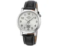 Produktbild: MASTER TIME Funkuhr MTGA-10294-12L, für Herren Basic Lederband Schwarz