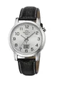 Produktbild: Funk Quarz Herren Uhr Analog-Digital mit Leder Armband MTGA-10294-12L