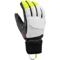 Produktbild: LEKI Griffin Prime 3D Handschuhe, White-Graphite-Ice Lemon, EU 9,5