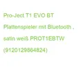 Produktbild: Pro-Ject T1 EVO BT Plattenspieler mit Bluetooth , satin weiß PROT1EBTW (91201298