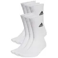 Produktbild: adidas Performance Sportsocken adidas Performance Cush Crew 6er Pack Socken Baumwolle schwarz|weiß KXL (28-30)