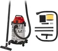 Produktbild: Einhell TC-VC 1930 S Wet and Dry Vacuum Cleaner (1,500 W, 30 l Rust-Proof Stainless Steel Tank, Blow Connection, incl. Plastic Suction Hose, Floor/Crevice Nozzle, Filters)