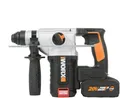 Produktbild: Worx Akku-Bohrhammer NITRO WX380, max. 1210 U/min, (Set), 3-IN-1, bürstenloser Motor, inkl. 2 Akkus & Ladegerät