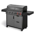 Produktbild: Enders Gasgrill Hyde 6 SIKR Turbo, 6-Brenner aus Edelstahl für kraftvolles direktes und indirektes Grillen, 800 °C TURBO ZONE, SWITCH GRID, Infarot-Backburner und Seitenkocher #8044