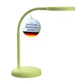 Produktbild: MAUL Schreibtischlampe LED MAULjoy | Kleine Schreibtischlampe mit Standfuß | Moderne Tischlampe für Schreibtisch, Büro | Flexible LED Lampe mit 3000K warmweißem LED Licht | Lime