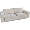 Produktbild: Kawola Sofa, Creme, Textil, Echtholz, 3-Sitzer, Füllung: Schaumstoff, 242x80x110 cm, Wohnzimmer, Sofas & Couches, Sofas