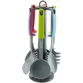 Produktbild: Alpina 6287 Küchenhelferset, Mehrfarbig, Kunststoff, 7-teilig, 13x38.5x13 cm, Aufhängeöse, hitzebeständig, standfest, Kochen, Küchenhelfer, Küchenhelfer Sets