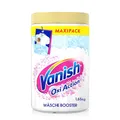 Produktbild: Vanish Oxi Action Powerweiss Pulver – 1 x 1,65 kg – Fleckenentferner und Wäsche-Booster Pulver ohne Chlor – Für weiße Wäsche