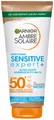 Produktbild: GARNIER Sonnenschutzmilch AMBRE SOLAIRE SENSITVE EXPERT+ LSF50+, schützt, zieht schnell ein, keine Rückstände