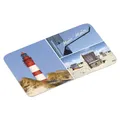 Produktbild: Frühstücksbrettchen KÜSTE MARITIM Leuchtturm 23,5x14cm blau Melamin Kesper