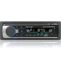 Produktbild: Strex Autoradio mit Bluetooth für alle Fahrzeuge - USB, AUX und Freisprecheinrichtung - Fernbedienung - EIN-DIN-Autoradio mit integriertem Mikrofon