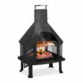 Produktbild: Terrassenofen Terrassenkamin Gartenofen Feuerstelle mit Grill Außenkamin