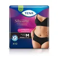 Produktbild: TENA Silhouette Plus M Black, 12 Stück
