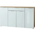 Produktbild: GERMANIA Sideboard TELDE, 3983-242 weiß, navarra-eiche 179,0 x 40,0 x 105,0 cm, 1 St.