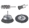 Produktbild: Wolfcraft Schleifaufsatz Drahtbürsten-Set 2133000