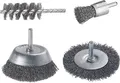 Produktbild: Wolfcraft Drahtbürsten-Set 2133000 1St.