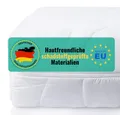 Produktbild: Pillows24 – 7-Zonen Matratze 160x200 | 12 cm hoch | Kaltschaummatratze 2 Härtegraden H2/H3 | Bezug waschbar bis 60°C | Hergest in EU
