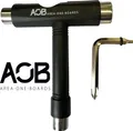 Produktbild: AOB Longboard Skate Rollschuhe Tool Multifunktions Werkzeug Schwarz