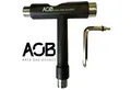 Produktbild: AOB Skateboard AOB Longboard Skate Rollschuhe Tool Multifunktions Werkzeug Schwarz