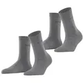 Produktbild: Esprit Socken Uni 2-Pack Socken aus elastischem Material (2-Paar) aus elastischem Material grau 39-42