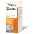 Produktbild: IBU-ratiopharm® 2 % Fiebersaft für Kinder 100 mg/5 ml Sirup