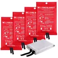 Produktbild: Notstand Löschdecke für küche  4 Packung Feuerlöschdecke DIN EN 18691997 Sich...