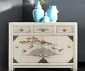 Produktbild: OPIUM OUTLET Kommode Schrank asiatisch chinesisch Sideboard orientalisch Anrichte Shabby-chic Vintage-Stil