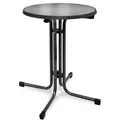 Produktbild: Beautissu  Bistrotisch, Schwarz, Metall, Rund,Rund, Säule, 60x70x60 cm, Esszimmer, Tische, Stehtische
