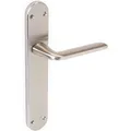 Produktbild: Emuca Satz Tieftürdrückergarnitur Twist mit RoSette D50 mm Aluminium Nickel Satiniert