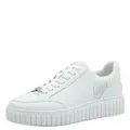 Produktbild: s.Oliver Damen Sneaker flach Low Top Vegan, Weiß (White), 38 EU