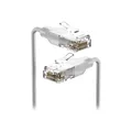 Produktbild: Ubiquiti UniFi Patch-Kabel RJ-45 (M) zu RJ-45 (M) UACC-CABLE-PATCH-EL-1M-W