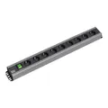 Produktbild: Bachmann Handwerkerleiste 9fach mit Schalter 2m Zul 300.004