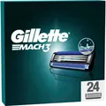 Produktbild: Gillette Rasierklingen Ersatzklingen Mach3 für Männer 24 Stück Perfekte Rasur Pflege
