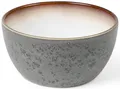 Produktbild: Bitz Schale Bowl matt grey / shiny cream 14 cm, Steinzeug, (Schüsseln & Schalen), Schale 14 cm Steinzeug Grau/Creme