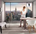 Produktbild: New York Wandbild Komplett 366x254cm Riesig Größe Wohnzimmer Tapete